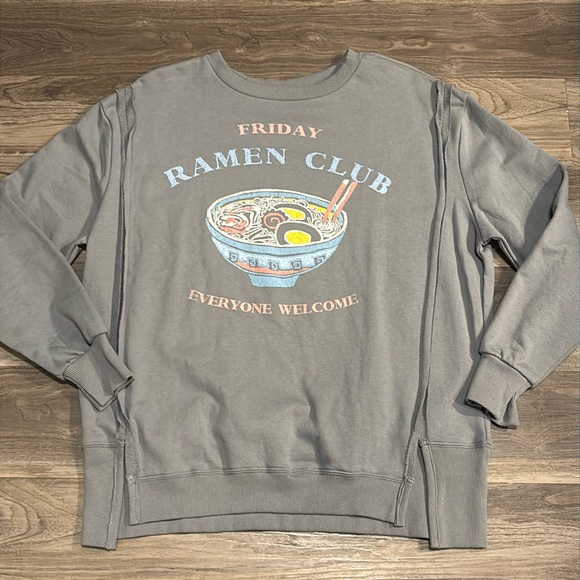NWOT “Ramen Club” Crewneck - Picture 2 of 6